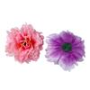 Simulação 17 cm grande peônia flor atacado adereços de dança flor de casamento parede diy material cos traje cabeça flor com flor