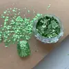 Lentejuelas para uñas sirena Ji Corea del Sur lentejuelas grandes en degradado de tamaño mezclar y combinar en línea popular decoración de lentejuelas para uñas azules