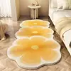 Alfombra Redonda Estilo Retro Americano Imitación Cachemir, Felpudo Decorativo para Sala de Estar junto al Sofá, Felpudo Antideslizante Resistente a Manchas, Alfombrilla para Mesita de Noche de Dormitorio
