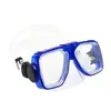 Máscara de Snorkel de Vidrio Templado para Adultos Gafas de Buceo Material de Silicona Buceo Libre Impermeable Máscara Facial PVC Marco Grande