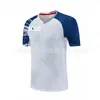 Uniformes de bádminton de secado rápido para hombres y mujeres, de manga corta, personalizables con logo, adecuados para team building de equipos de tenis de mesa y tenis, uniformes deportivos personalizados para equipos disponibles para compra al por mayor