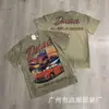 Duaa Transfronteiriça Hip-Hop Harajuku Curta Moda Streetwear Gótica Unissex Punk Casual Algodão Solta Camiseta
