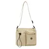 Bolsa Tote Exterior para Mujer Alta Apariencia Estilo Japonés Versátil para Viajes Cotidianos Bolso de Hombro de Nailon para Salidas Casuales Compras Bolso Cruzado