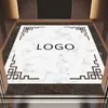 Tapetes Antiderrapantes e Resistentes ao Desgaste para Elevadores, Tapetes de Cabine de Hotel de Negócios Antiderrapantes e Resistentes à Sujeira com Logotipo Personalizado de Alta Qualidade, Tapetes Personalizáveis