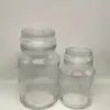 Pote 400ml Material de Vidro Transparente Pote de Café Pote de Armazenamento Tampa de Vidro Transparente Pote de 800ml