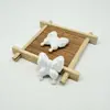 Cuentas de Mariposa de Colores Chapadas en Acrílico, Mariposas Cola de Golondrina de Color Sólido Grandes, Cadena para Teléfono DIY, Collar, Accesorios para Colgar en el Coche