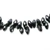 Cuentas de gota de agua puntiagudas hechas a mano DIY accesorios para el cabello pulsera aretes material de cuentas cuentas de cristal cuentas de vidrio 6 x 12 mm