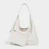 2026 Nova Bolsa Tote Retro de Ombro Único Textura Simples Bolsa Mãe-Filho Grande Capacidade Bolsa de Ombro para o Dia a Dia