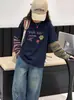 Conjunto de Niña Otoño 2026 Nuevo Estilo: Conjunto de Sudadera y Jeans Falsos de Dos Piezas para Niñas, Conjunto de Dos Piezas Estilo Coreano de Ropa de Trabajo para Estudiantes de Secundaria