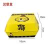 Caja de Embalaje para Pollo Frito Coreano Desechable Descuento Gratis Bolso para Llevar Embalaje para Snacks Muslos de Pollo y Filetes de Pollo Pollo Entero Frito Comercial