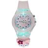 Reloj de muñeca para niños en color gelatina suave, luminoso y colorido, para estudiantes de primaria y secundaria, con dibujos animados, venta al por mayor de fábrica.