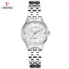 Reloj de Pareja con Banda de Acero CHENXI/Dawn 05 Reloj de Cuarzo para Pareja Negocios Reloj de Pareja Sencillo