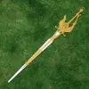 Y No estaba pensando en un cuchillo y el bastón del cometa Pu para proteger la piel alrededor del dios yuan Juguete de plástico PP cuchillo arma corte de niebla de vuelta a la luz