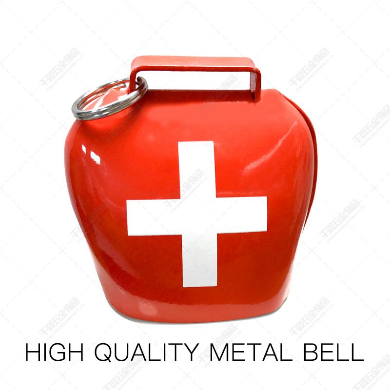十字红色烤漆牛铃主图001