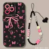 Capa para iPhone 16 Pro Max Borboleta Apple 15 novo 12 meninas 14 silicone 11 super popular 13 conjunto completo