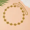 Accesorios de Cadena para la Cintura de Playa de Verano Transfronterizos Europeos y Americanos, Cinturón de Metal, Cadena Sexy para el Vientre Estilo Bohemio para Mujeres