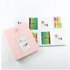Venta al por mayor de fábrica álbum de fotos Polaroid estándar de 3 pulgadas para la hora del postre 128 en libro de almacenamiento de fotos de inserción de gran capacidad