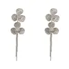 Pendientes Largos Exagerados de Serie: Accesorios de Oreja Únicos, de Alta Gama, Elegantes, Adelgazantes, Exquisitos, Modernos, Minimalistas