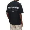 Marca de Tendencia de Código Europeo Transfronterizo All Saints Santuario Subterráneo Algodón Wo