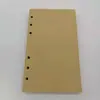 Cuaderno A6 Personalizado, Cuaderno Pirata Estilo Europeo Retro, Cuaderno de Hojas Sueltas de Cuero Suave con Correa, Bloc de Notas Portátil para Viajes al por Mayor