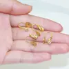 Convertidor de Clip para Oreja de Disco de Espiral Antimosquitos Sin Perforar Incrustado con Zirconia Perla Accesorios para Pendientes Pendientes Sin Perforar DIY Personalización