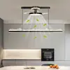Luminária de teto retangular Lago dos Cisnes para sala de estar, pacote completo de ventilador de teto com motor de cobre puro para toda a casa, direto da fábrica, suporta personalização