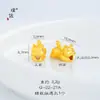 Novo Cor Vibrante Duradoura Ouro Areia Gatinho Fofo Dormindo Pingente de Borla para Celular Novo Estilo Chinês Alto Padrão Senso de Design Pingente de Gato para Mulheres