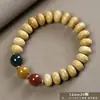 Pulsera de sándalo natural, sándalo Barbie, joyería estilo chino, accesorios para hombre y mujer, rosario, venta al por mayor
