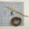 Recomendado para Venda por Atacado: Pincéis Macios para Caligrafia Chinesa Tradicional: Pincéis de Tamanho Grande, Médio e Pequeno com Cabos de Bambu Amarelo e Cerdas Macias
