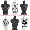 Novas Roupas de Bondage em Couro Europeias e Americanas Transfronteiriças Sexy Íntimos Femininos Roupa de Performance para Bar Nightclub Atacado