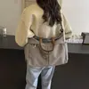 Bolso de hombro nuevo estilo, simple y de moda, bandolera casual de gran capacidad para mujer, bolsa de mano tipo tote popular
