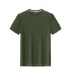 Camiseta de Secagem Rápida Personalizada Seda de Gelo Manga Curta Roupa de Trabalho Camisa Cultural Logo Estampado Grupo de Maratona Roupas Esportivas para Corrida