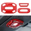 Adecuado para Modelos Jeep Wrangler 18-24, Accesorios Decorativos para Marco de Luz de Lectura de ABS