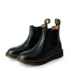 Botas de Cuero Estilo Pareja 2022 Verano Nuevo Ropa Exterior Transpirables Zapatos Casuales Caña Alta Talla Grande Zapatos de Algodón Modernos