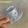 Conector de tubo de aço de 1,5 polegadas (48 mm) sem rosca ou soldagem para guarda-corpos de playground e construção simples de casas