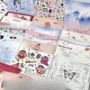 Caja sorpresa surtida de sobres y papel de carta, portátil, estilo Instagram, simple, romántico, bendición, escrito a mano, creativo, de alta gama, modelo nuevo, venta al por mayor