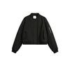 OUSWE Marca de Moda Americana Chaqueta Aviador Retro Chaqueta Corta Acolchada de Algodón Uniforme de la Fuerza Aérea MA1 para Hombre y Mujer Uniforme de Béisbol RW130