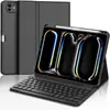 Funda con Teclado para Tableta iPad Pro11 iPad 10ª 10.9 Air4/5 10.2 Funda Protectora Magnética