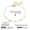Wanxing Acero Inoxidable Chapado en Oro 18K Europeo y Americano Zirconia Corazón de Amor Pulsera Apilable Set de Diseñador para Mujer Venta al por Mayor