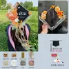 Gorra de Licenciatura Decorada con Flores Kit de Materiales Hecho a Mano DIY Decoración de Tocados de Graduación de Maestría Producto Terminado Infantil Estilo Chino