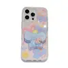 Case Fofo de Elefante com Laço Adequado para iPhone 16, Suporte para Apple 15 Pro Max, 14/13 Pro Anti-Queda