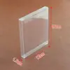 Caixa PET spot embalagem PVC spot transparente PET transparente embalagem universal PVC caixa longa caixa plástica plana 1cm