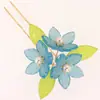 Accesorios Hanfu Directo de Fábrica Pasador Antiguo Pasador Clásico de Boda Pasador Multicolor Hecho a Mano Tocados de Novia con Perlas