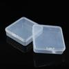 Caja de Plástico Transparente Cuadrada Caja Rectangular Cuadrada para Almacenamiento de Piezas Joyería Artículos de Pesca Empaque de Flores de Jabón Caja Cuadrada