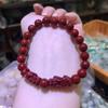 Pulsera Vintage al por Mayor de Arena Dorada Morada Cinnabar de Mina Antigua para Mujer, Joyería Étnica con Cuentas