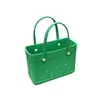 Bolsa de Playa Portátil de Eva para Mujer con Agujeros DIY 2026 Nuevo Producto Hot Item de Comercio Electrónico Transfronterizo Almacenamiento Impermeable Gran Capacidad