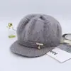 Gorro de lana de otoño e invierno para mediana edad, gorro de invierno con forro polar cálido para niños, gorro de abuela para personas mayores, suegra, señora mayor 60-70-80 años