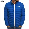 Abrigo de Algodón para Hombre con Cuello Alto Transfronterizo Chaqueta de Invierno Casual Engrosado Abrigo de Algodón Cálido Moda Tendencia Abrigo de Algodón para Deportes al Aire Libre