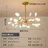 Lámpara de araña de cristal de lujo ligero estilo francés todo cobre JOICO, lámpara de sala de estar de alta gama minimalista para villa elegante, estilo vintage crema