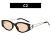 Óculos de Sol Cat-Eye Moda Y2K Estilo Coreano Óculos de Sol Populares no Xiaohongshu Escolhas de Influenciadores Óculos de Sol com Proteção UV
